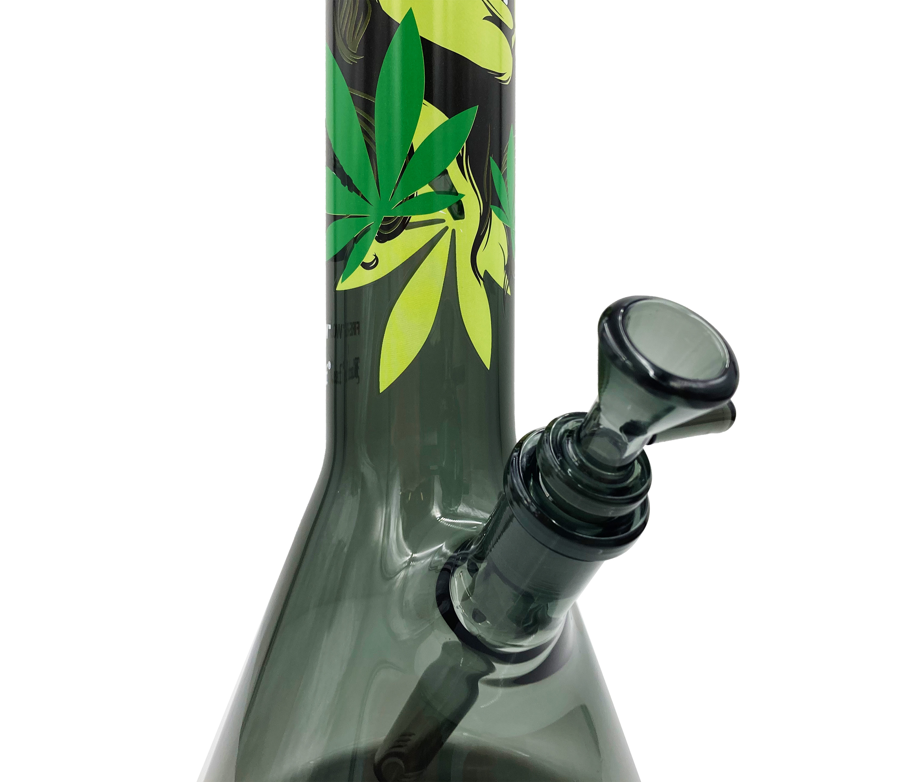 B1 FIRE-FLOW™ x BLACK LEAF® Beaker Bong MARY JANE (350 mm x 50 mm) (B-Ware)