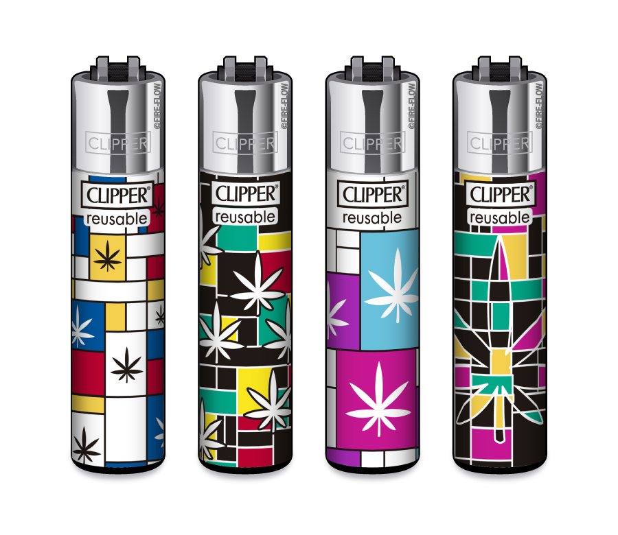 B48 CLIPPER CLASSIC Large Modern Weed