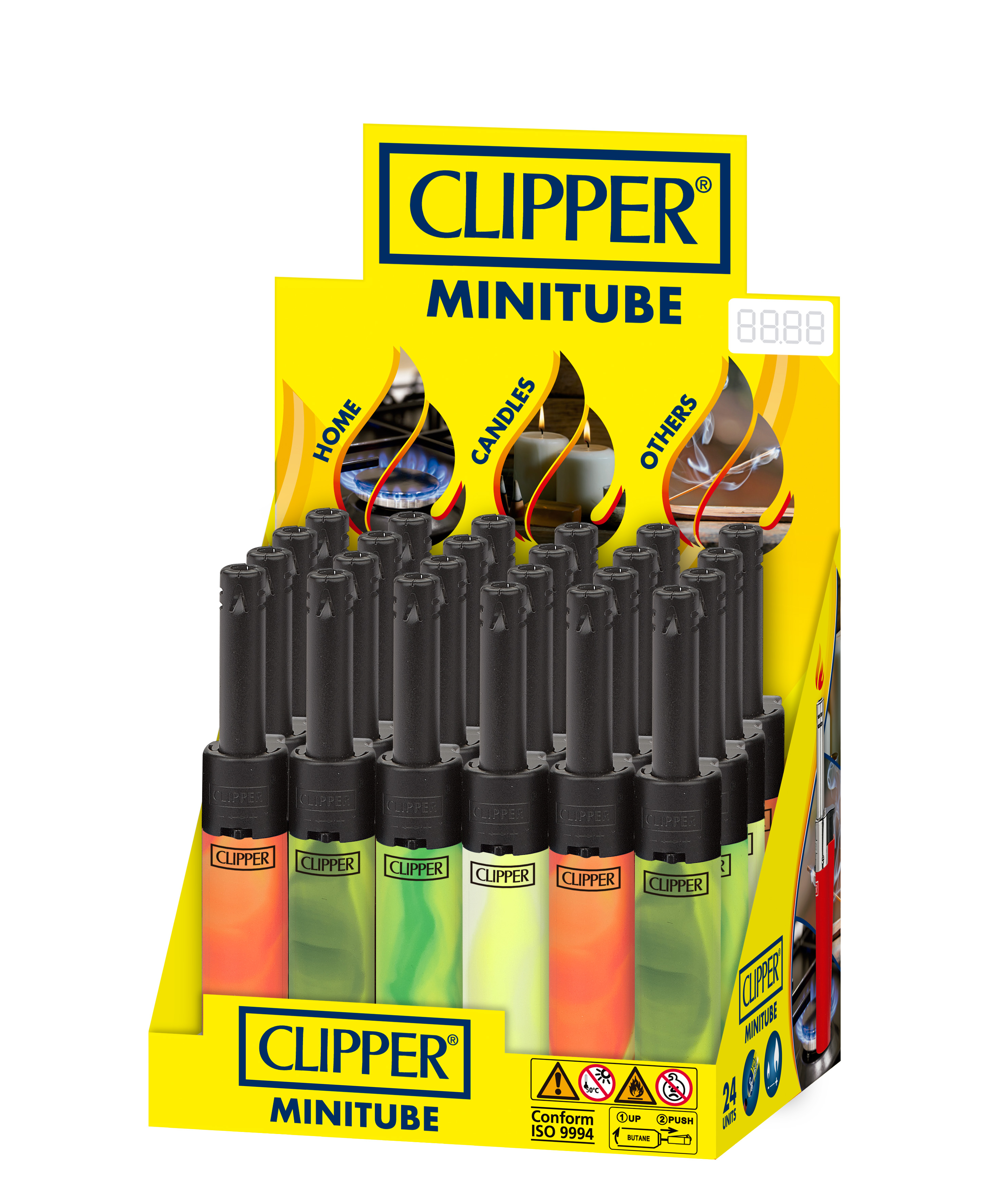 B24 CLIPPER Mini Tube Nebula Mix #4