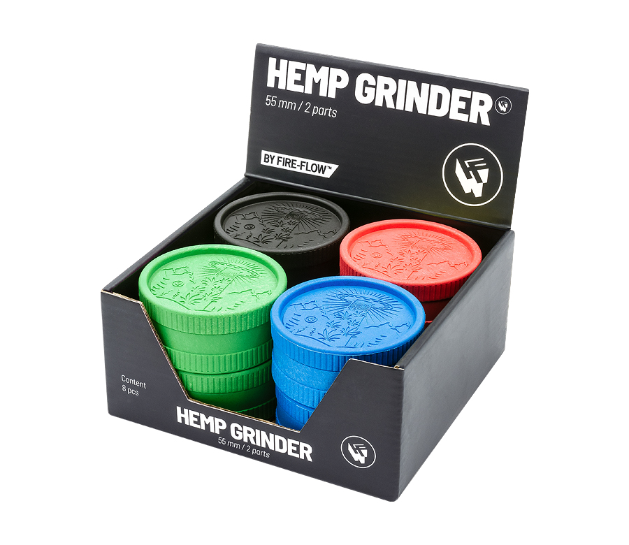 B8 FIRE-FLOW™ Hemp Grinder 420 Alien (⌀55 mm / 2-parts)