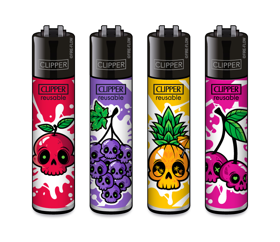 B48 CLIPPER CLASSIC Large Fruit Skulls #2 - GIZ