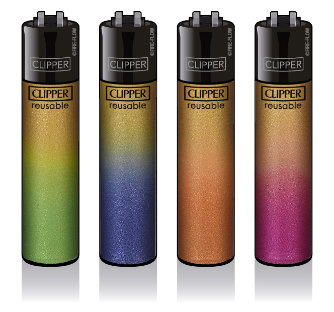 B48 CLIPPER CLASSIC Large Gold Gradient
