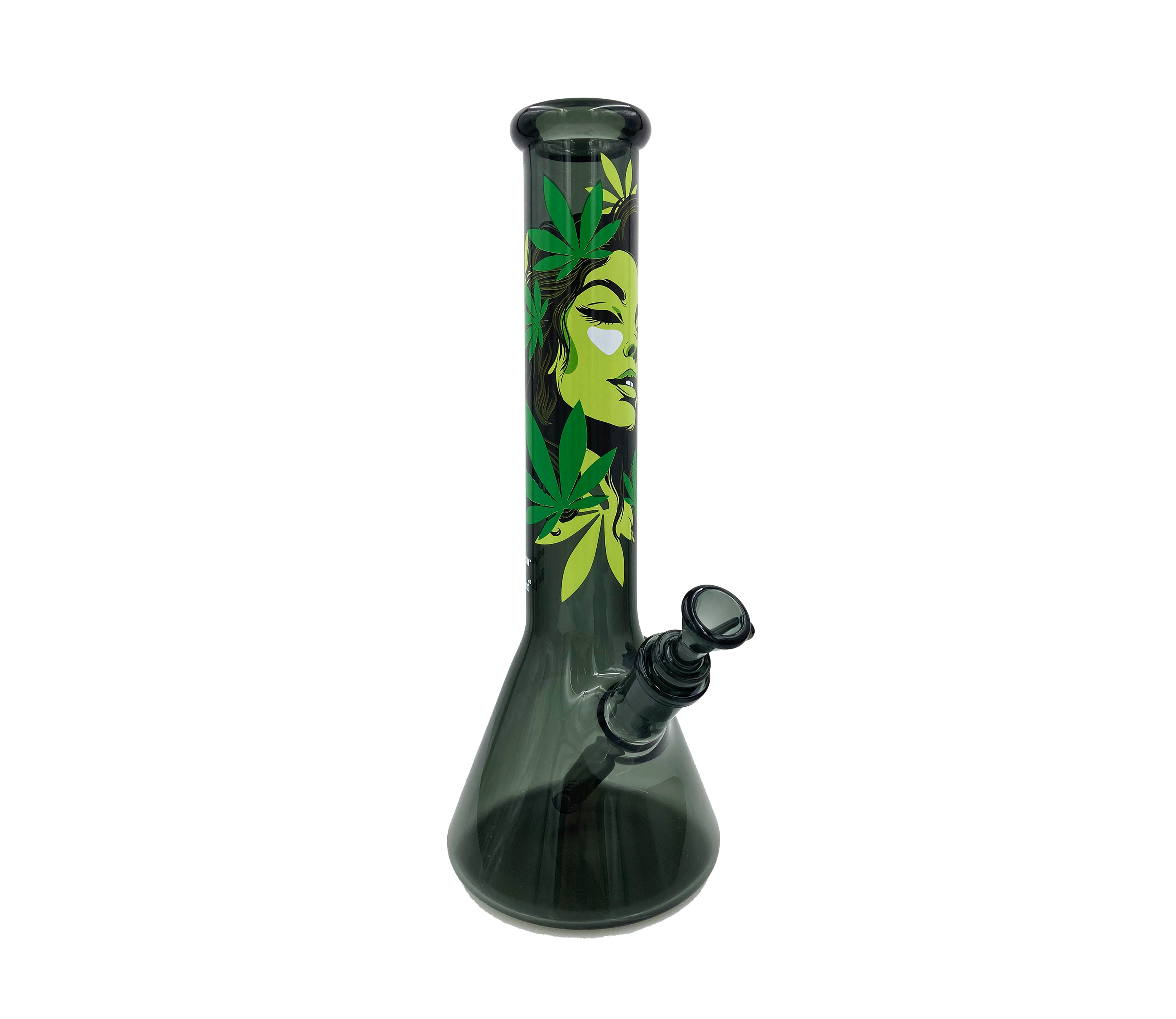 B1 FIRE-FLOW™ x BLACK LEAF® Beaker Bong MARY JANE (350 mm x 50 mm) (B-Ware)