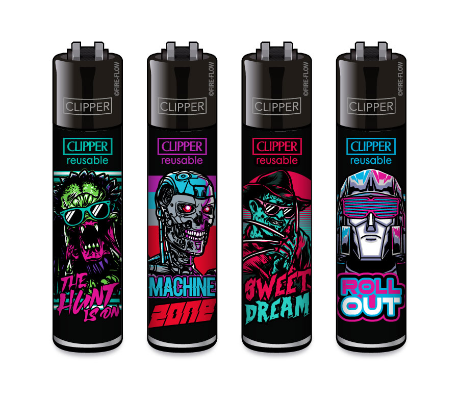 B48 CLIPPER CLASSIC Large Retro Wave #3