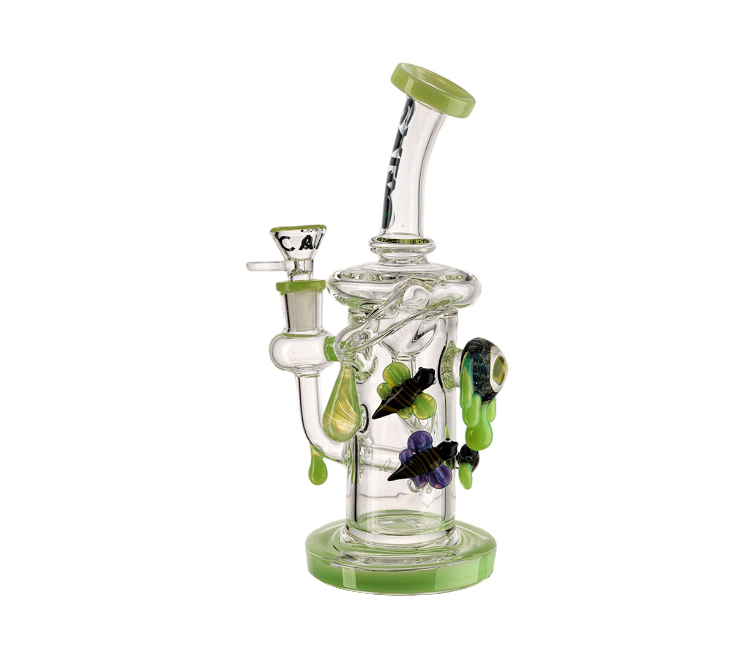 B1 CALVO® Bee's Recycler Rig (H 25 cm / Ø x 14 mm)