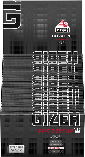 B50 GIZEH BLACK King Size Slim