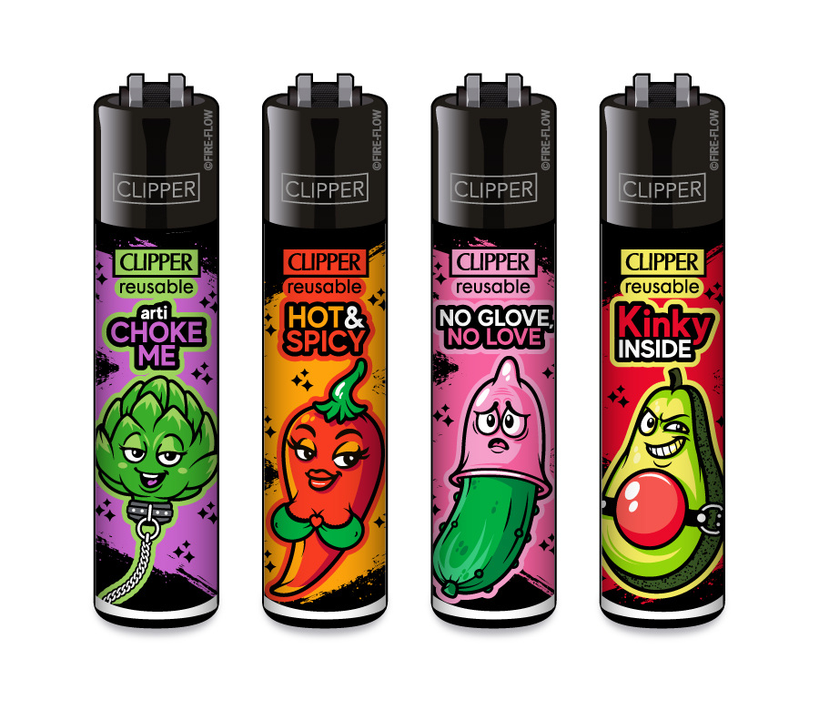 B48 CLIPPER CLASSIC Large Porn Slogan #9