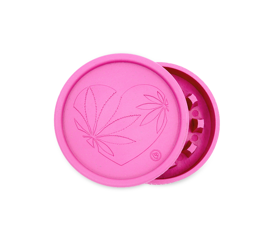 B8 FIRE-FLOW™ Hemp Grinder 420 Heart (⌀55 mm / 2-parts)