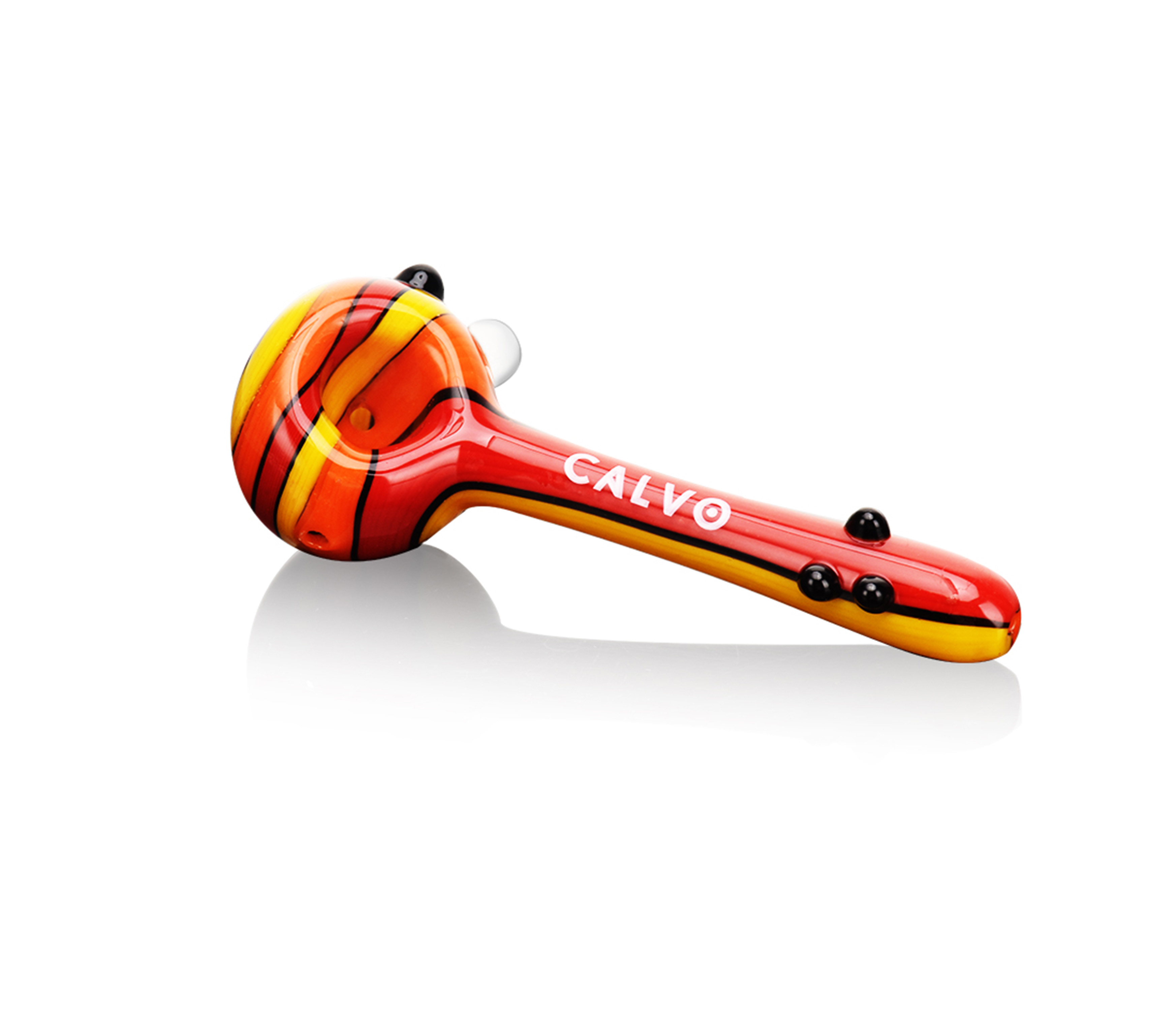 B1 CALVO® Unique Spoon Pipe Red (L 11 cm)