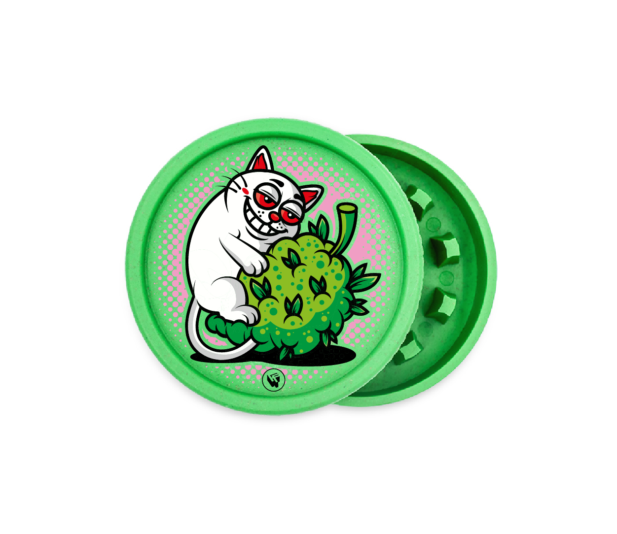 B8 FIRE-FLOW™ FFX Hemp Grinder 420 Catz (⌀55 mm / 2-parts)