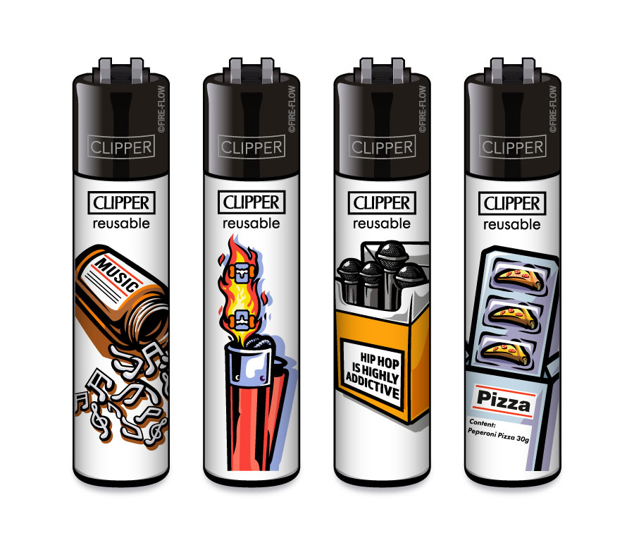 B48 CLIPPER CLASSIC Large Abstrakt