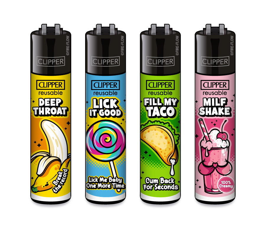 B48 CLIPPER CLASSIC Large Porn Slogan #10