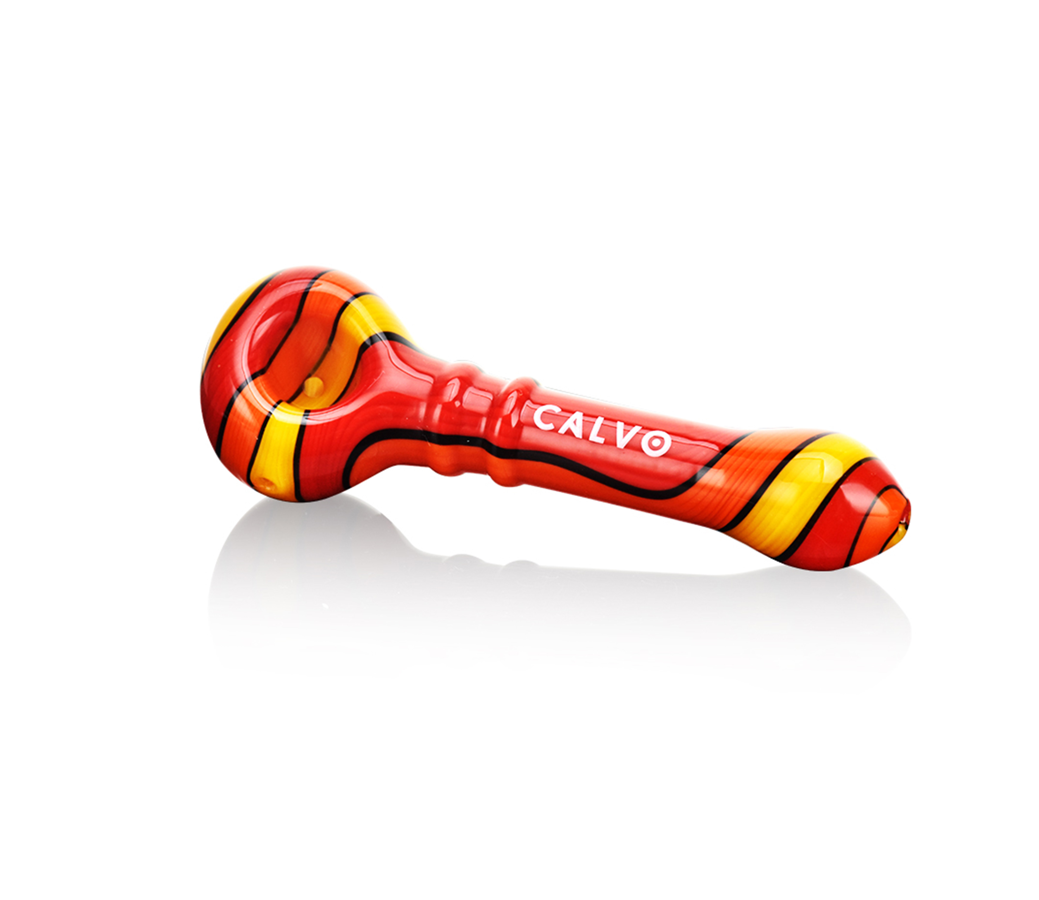 B1 CALVO® Signature Spoon Pipe Red (L 11 cm)