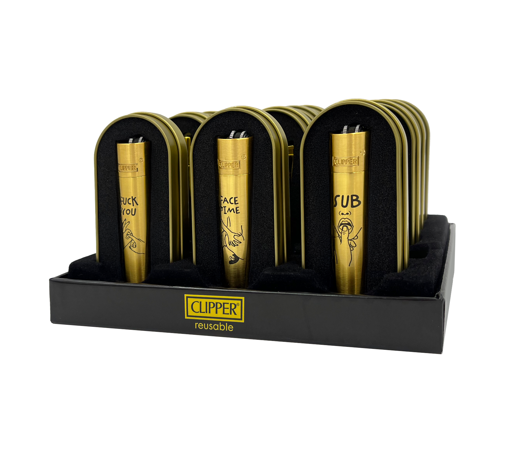 B12 CLIPPER CLASSIC Metal Large FFX Adult #2 matt