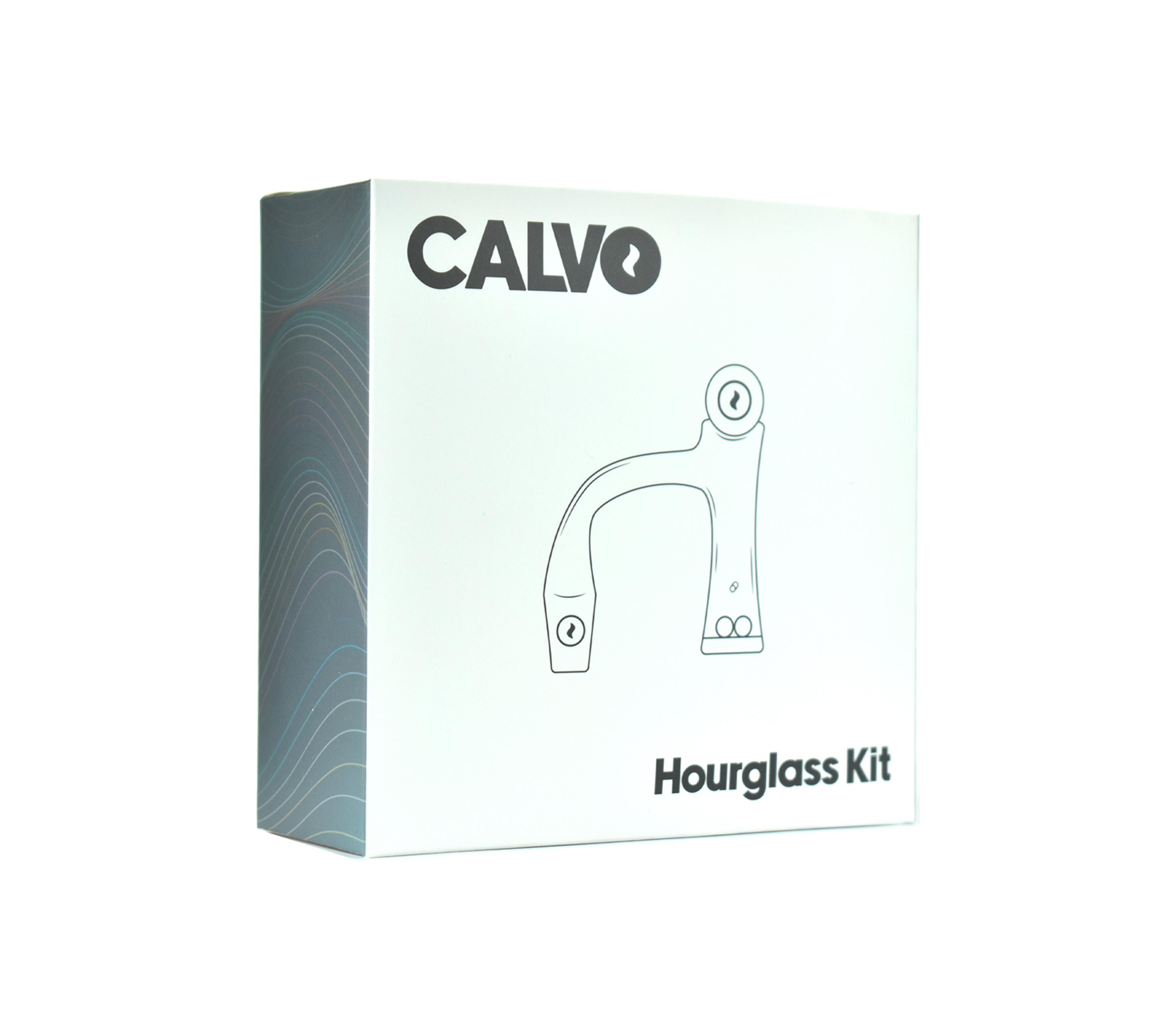 B1 CALVO® Hourglass Banger Set Full-Weld (H 14 mm / Ø x 14 mm)