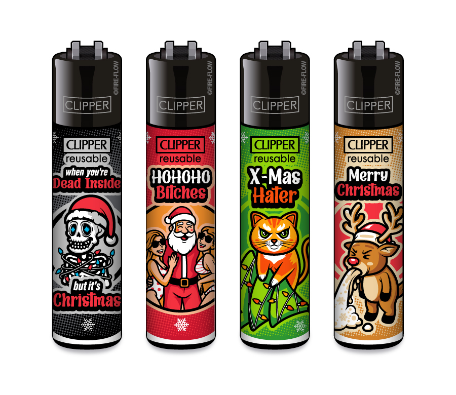 B48 CLIPPER CLASSIC Large X-MAS Slogan 