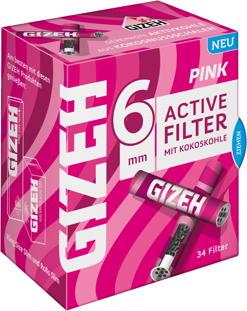 B34 GIZEH PINK Active Filter (6 mm)