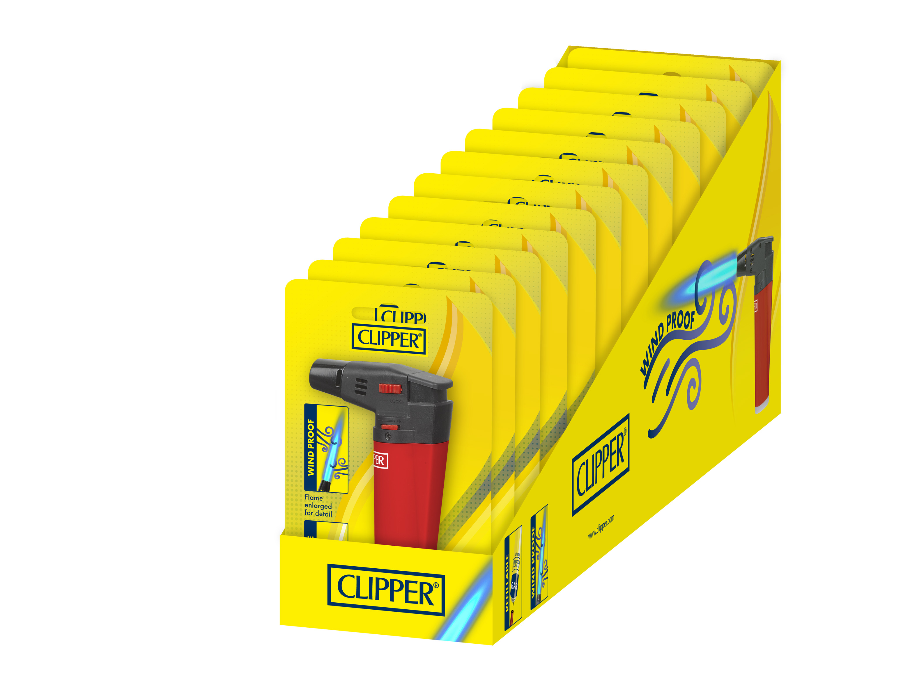 B12 CLIPPER Medium Torch Branded