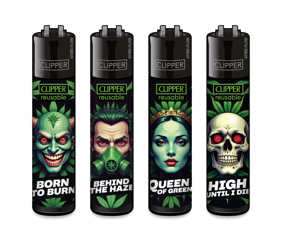 B48 CLIPPER CLASSIC Large FFX Green Madness