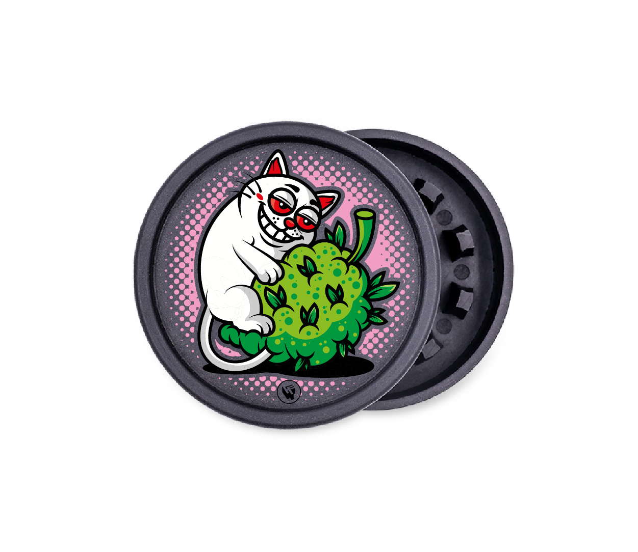 B8 FIRE-FLOW™ FFX Hemp Grinder 420 Catz (⌀55 mm / 2-parts)