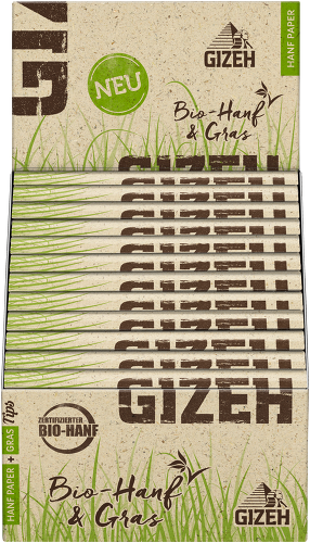 B24 GIZEH Hanf + Gras King Size Slim + Tips