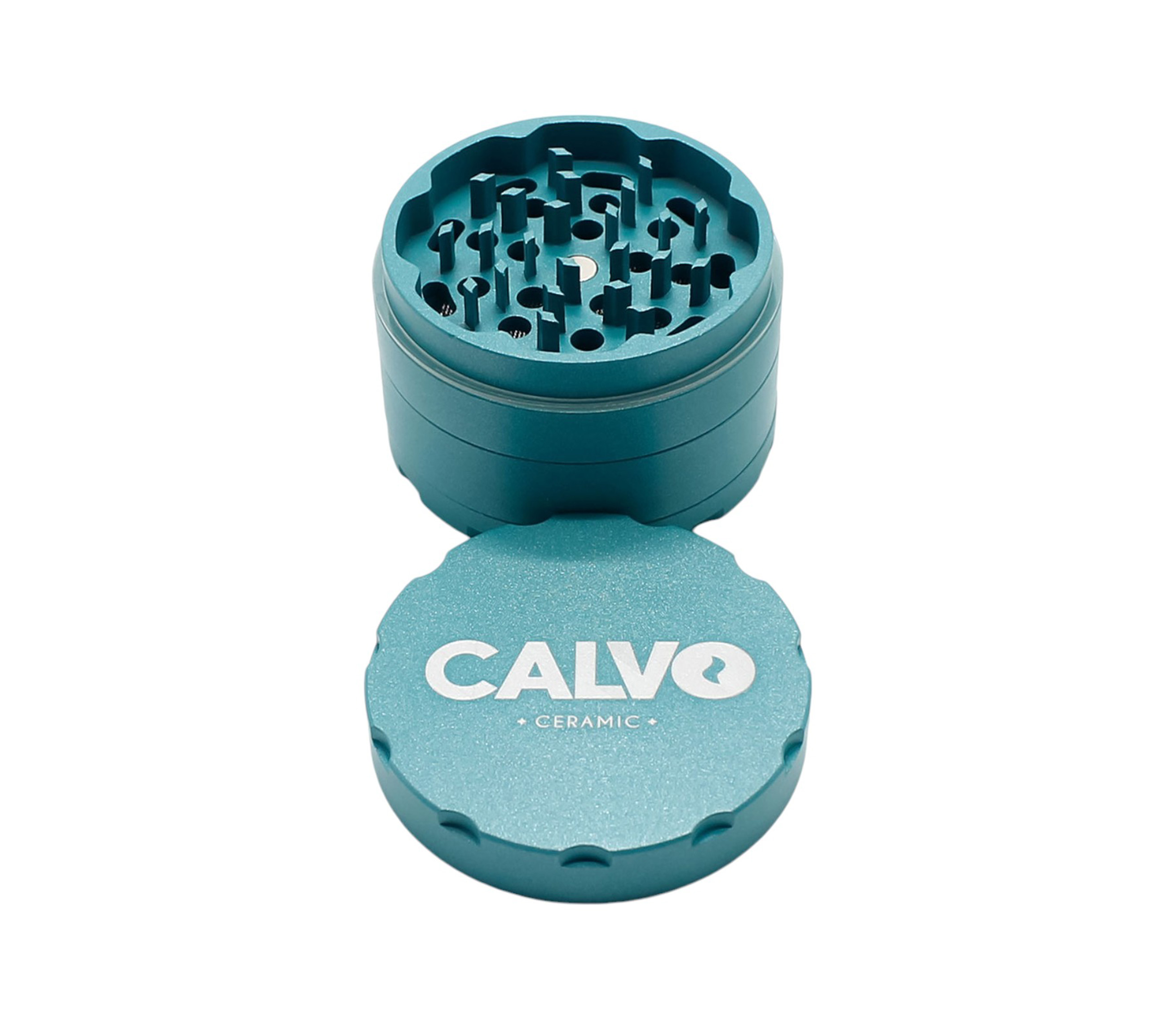 B1 CALVO® Ceramic Grinder Light Blue (Ø 63 mm / 4-parts)
