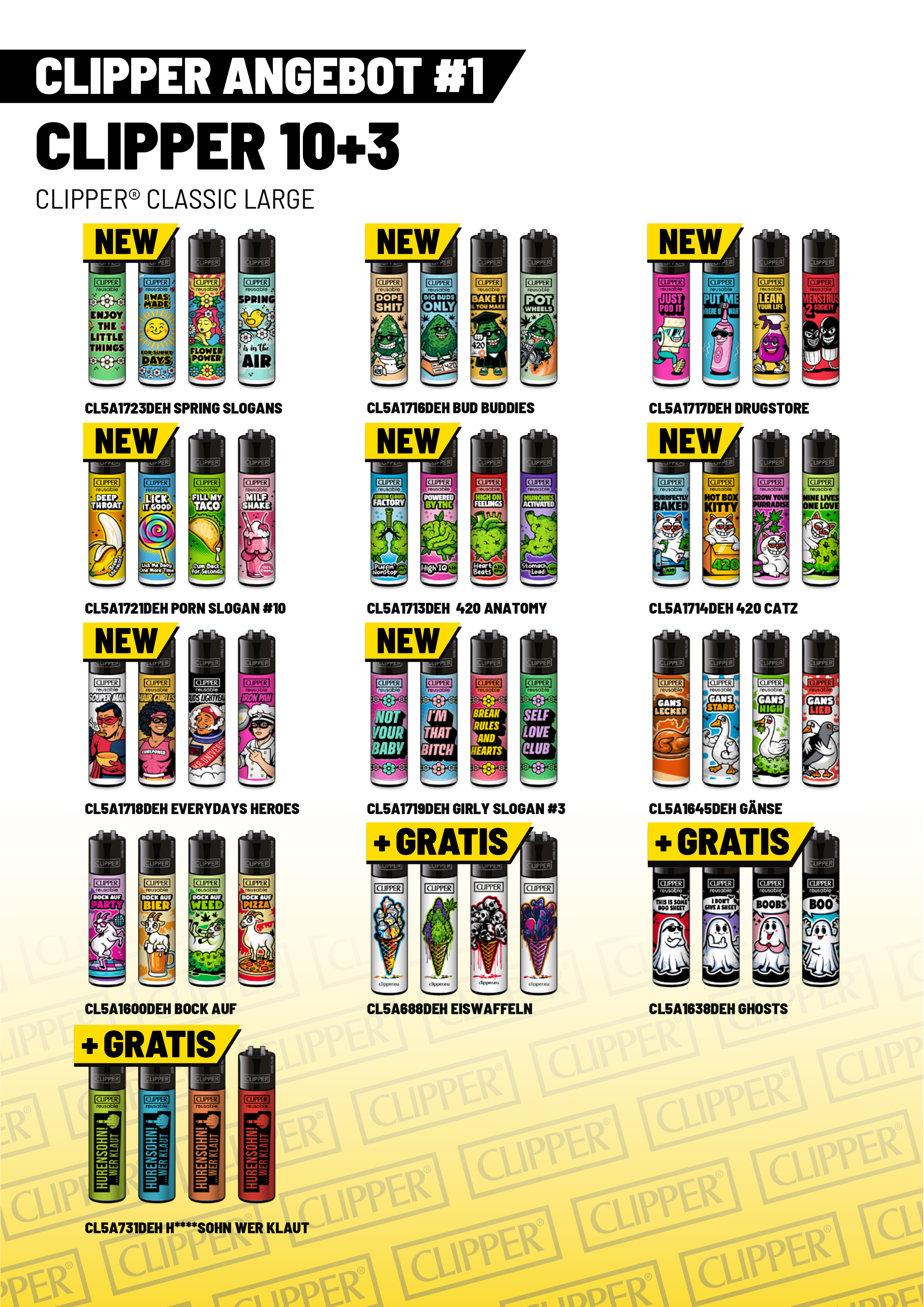 CLIPPER® Angebot #1 - 10 + 3