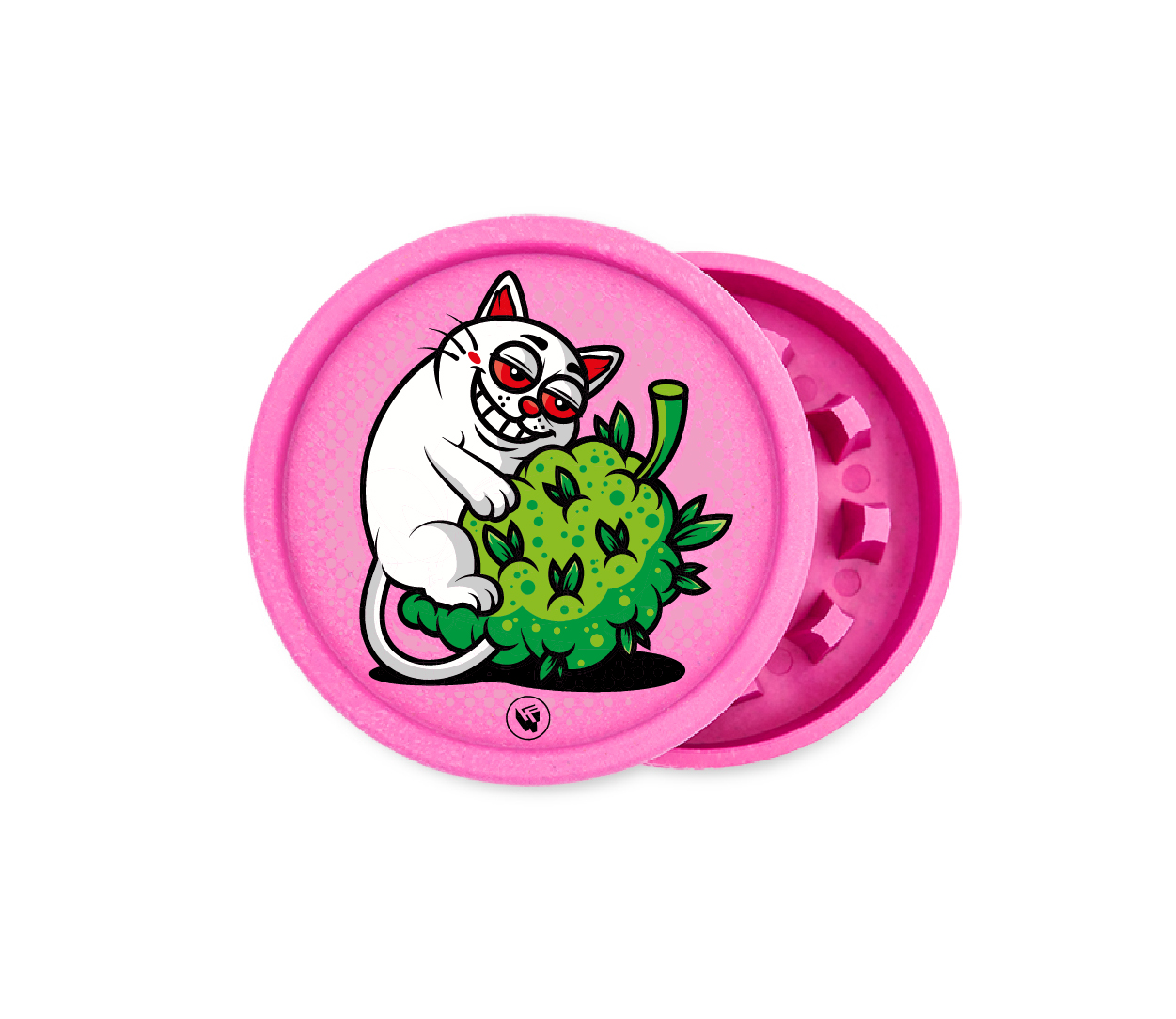 B8 FIRE-FLOW™ FFX Hemp Grinder 420 Catz (⌀55 mm / 2-parts)