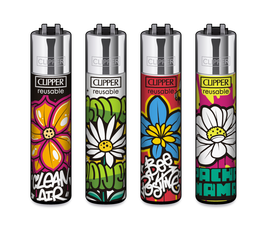 B48 CLIPPER CLASSIC Large Spring Graffiti