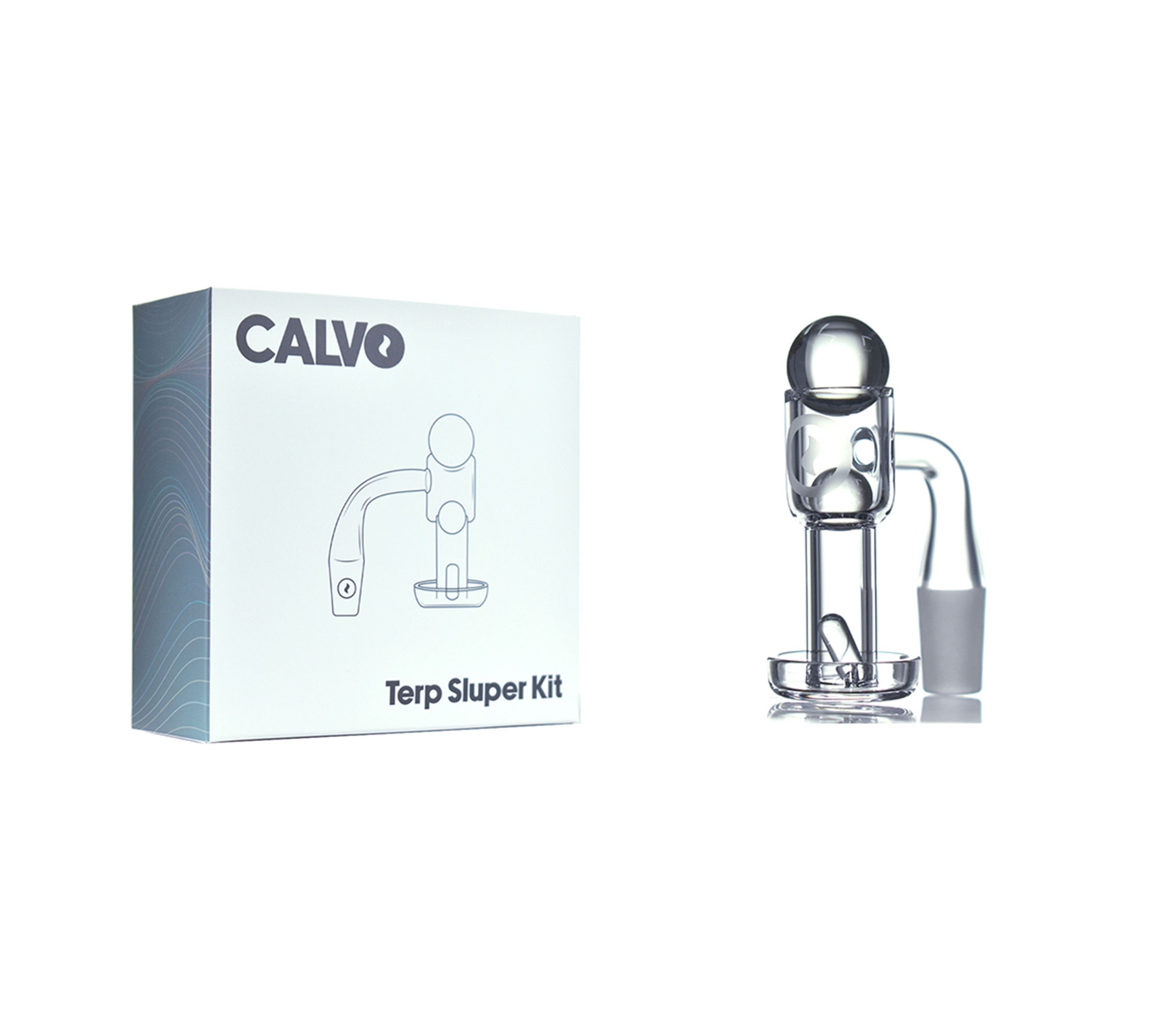 B1 CALVO® Terp Slurper Banger Set (H 10 mm / Ø x 14 mm)
