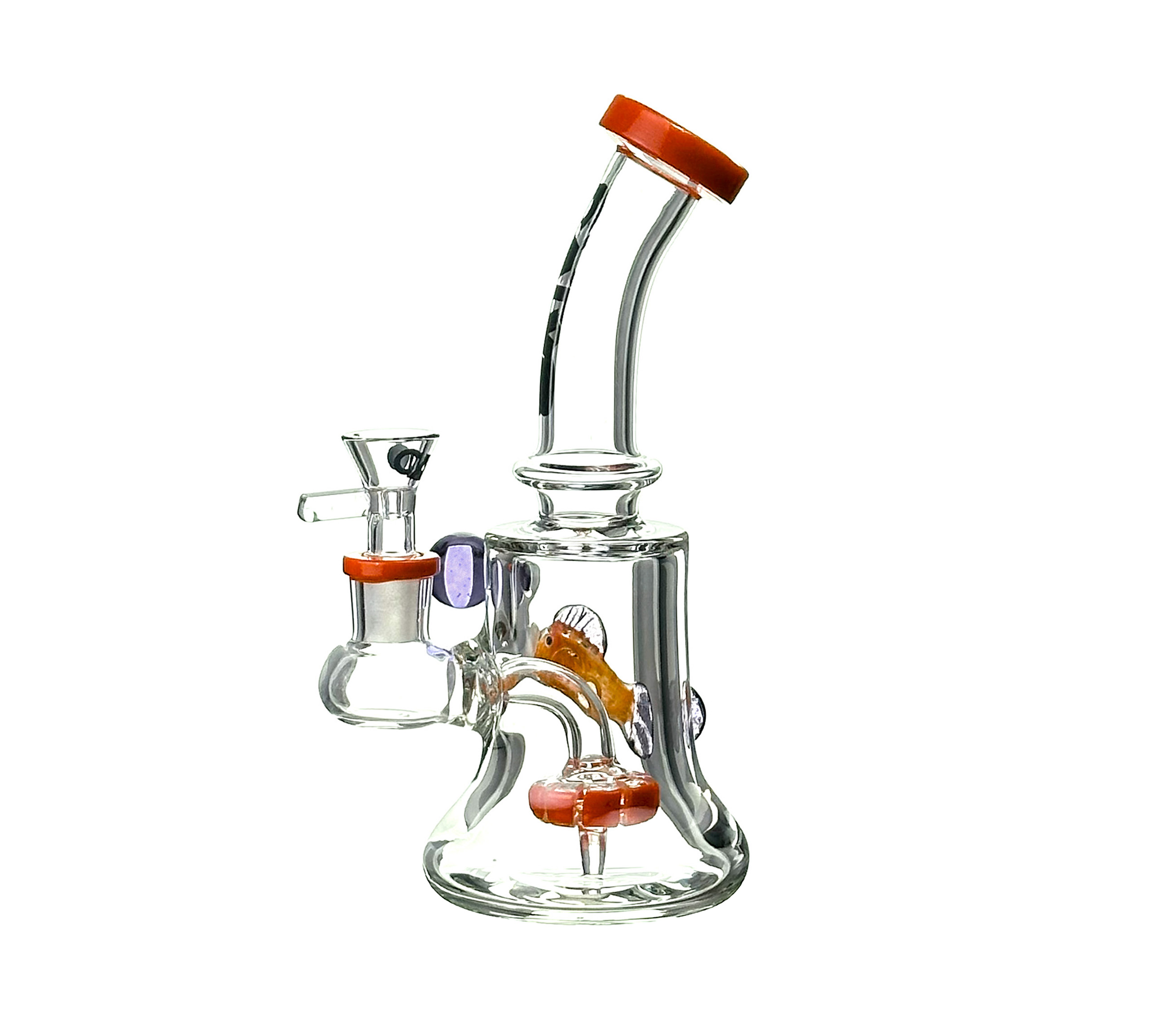 glas, Bong, Wasserpfeife, Glasware, orange Akzente