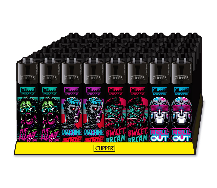 B48 CLIPPER CLASSIC Large Retro Wave #3