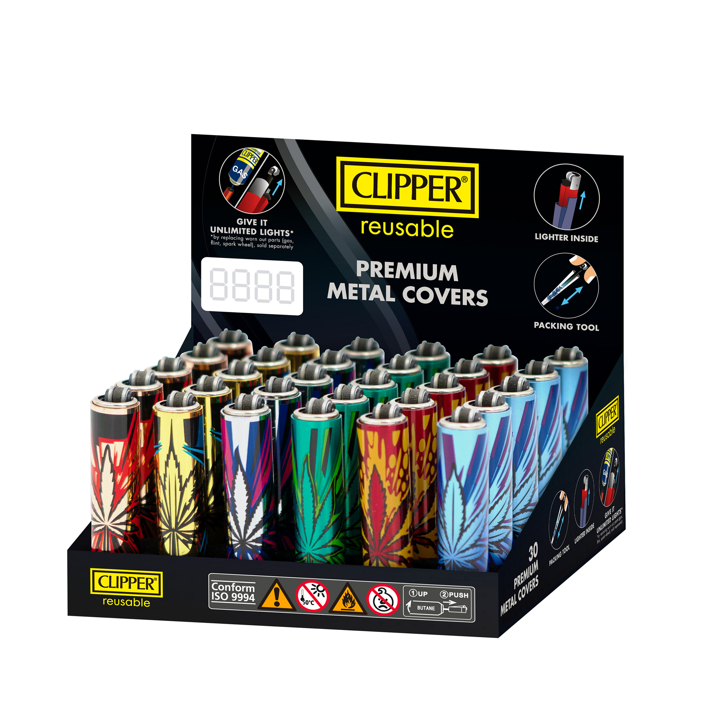 B30 CLIPPER COVERS Metal Micro Fresh Grass