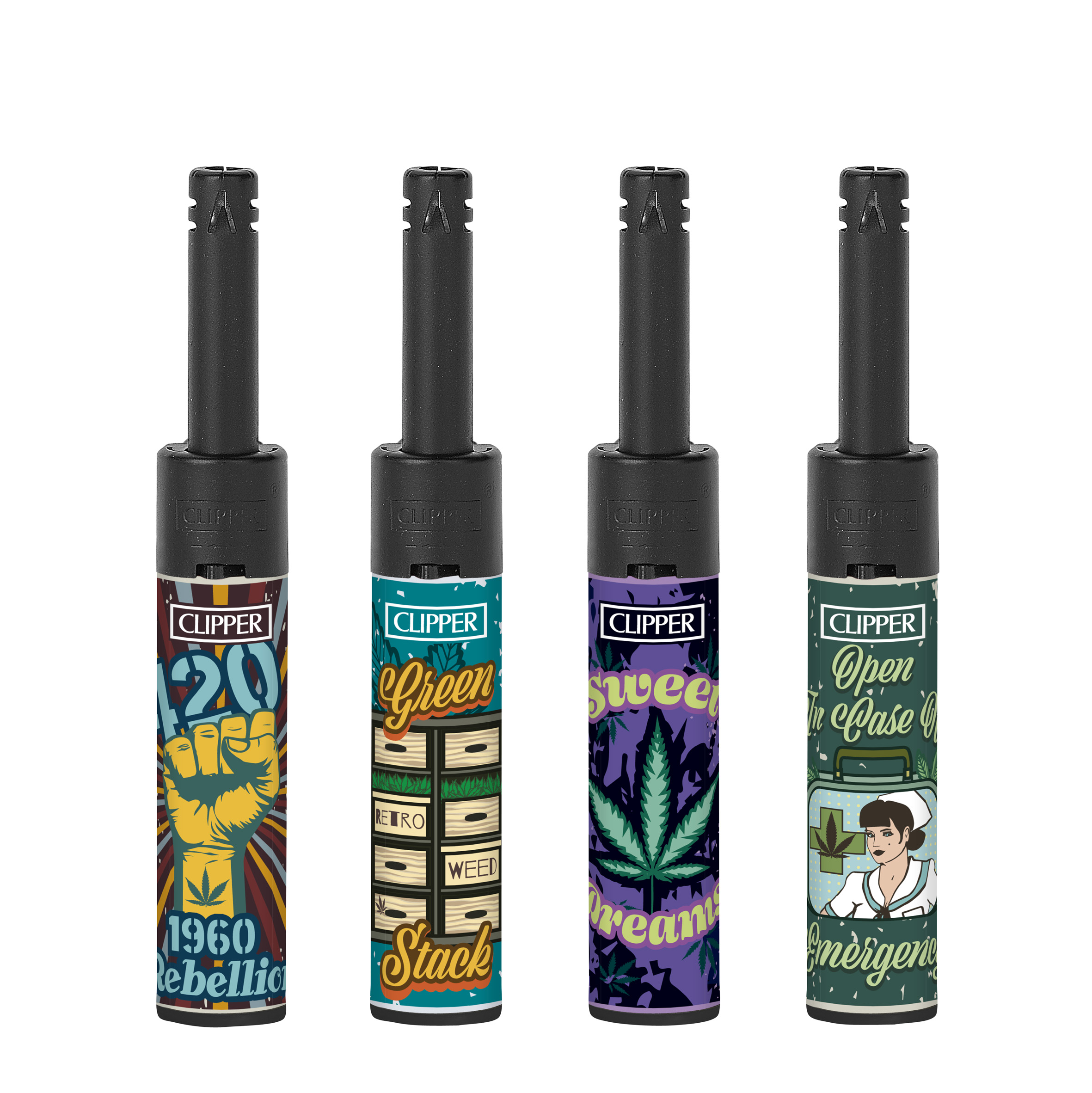 B24 CLIPPER Mini Tube Retro Weed