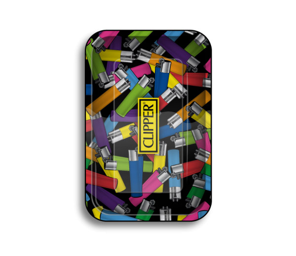 B6 FIRE-FLOW™ Metal Rolling Tray Mix Box Small  (275 mm x 175 mm)