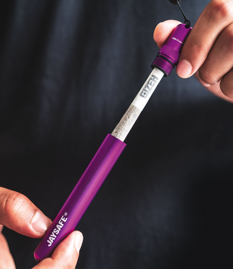 B6 FIRE-FLOW™ JAYSAFE Aluminium Joint Case Rose Onyx