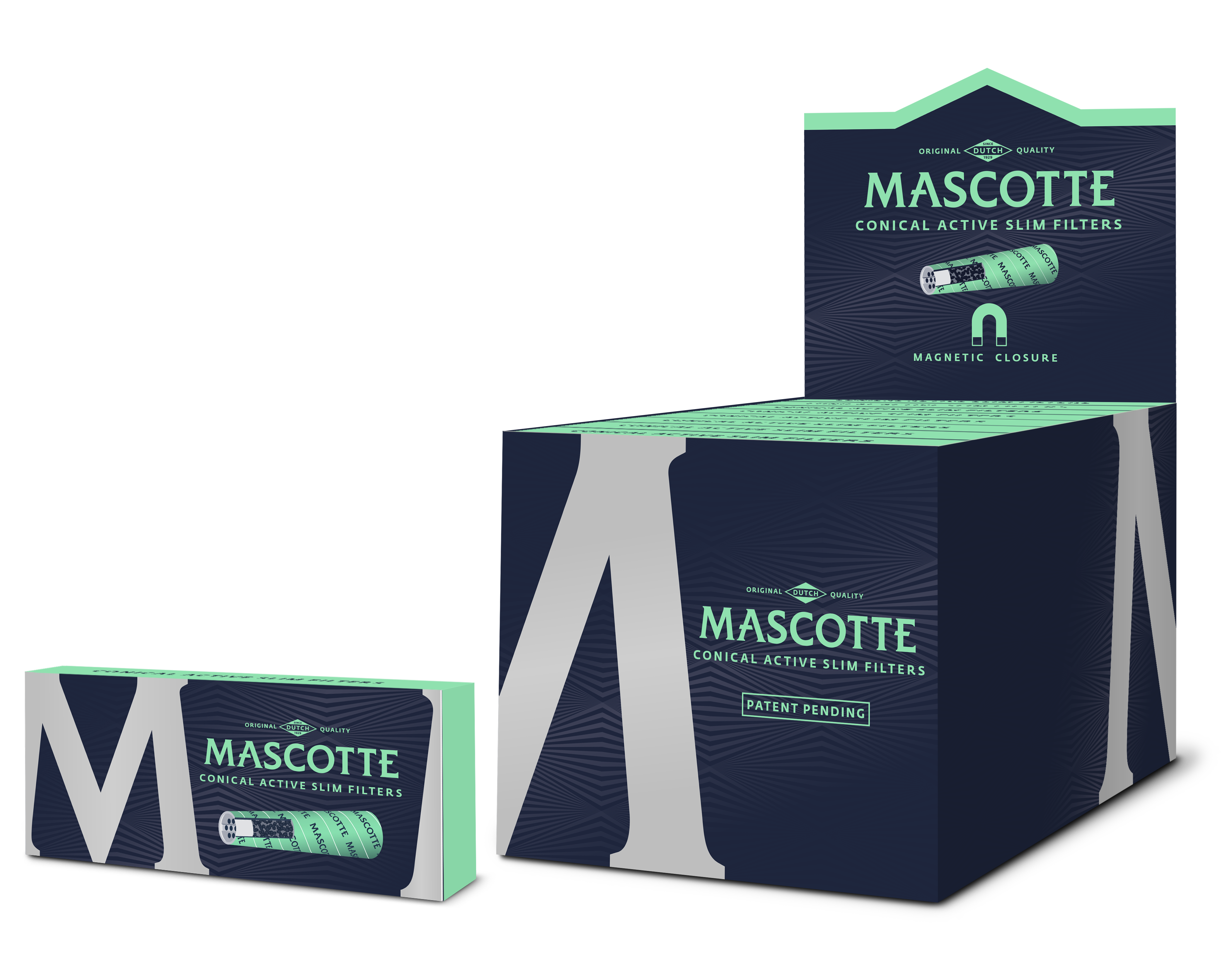 B20 MASCOTTE Conical Active Slim Filters 10-Pack