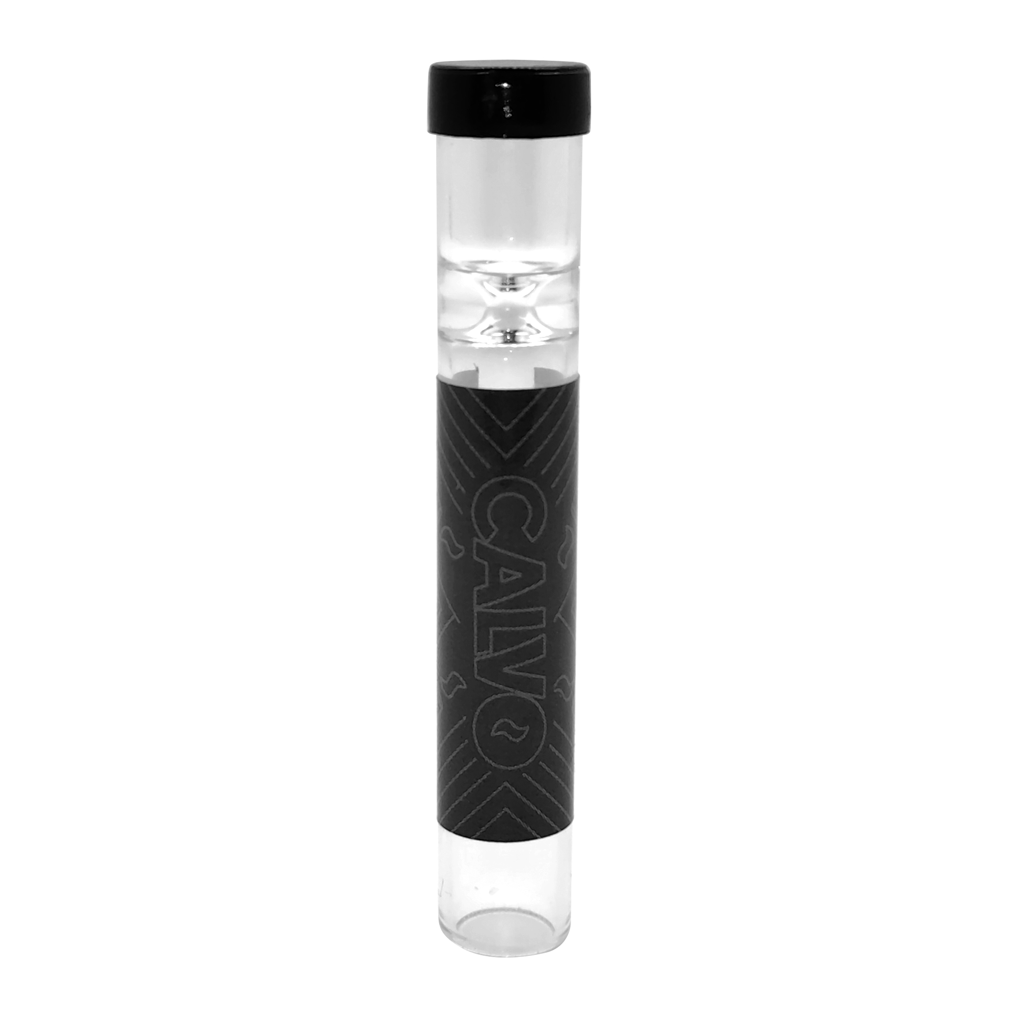 B30 CALVO® Black One-Hitter Display (H 7,5 cm   / Ø x 12 mm)