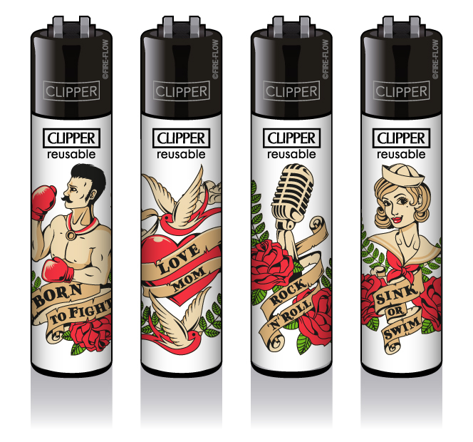 B48 CLIPPER CLASSIC Large Tattoo #10