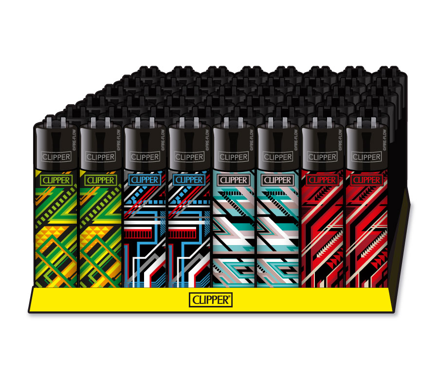 B48 CLIPPER CLASSIC Large Geometric Lines