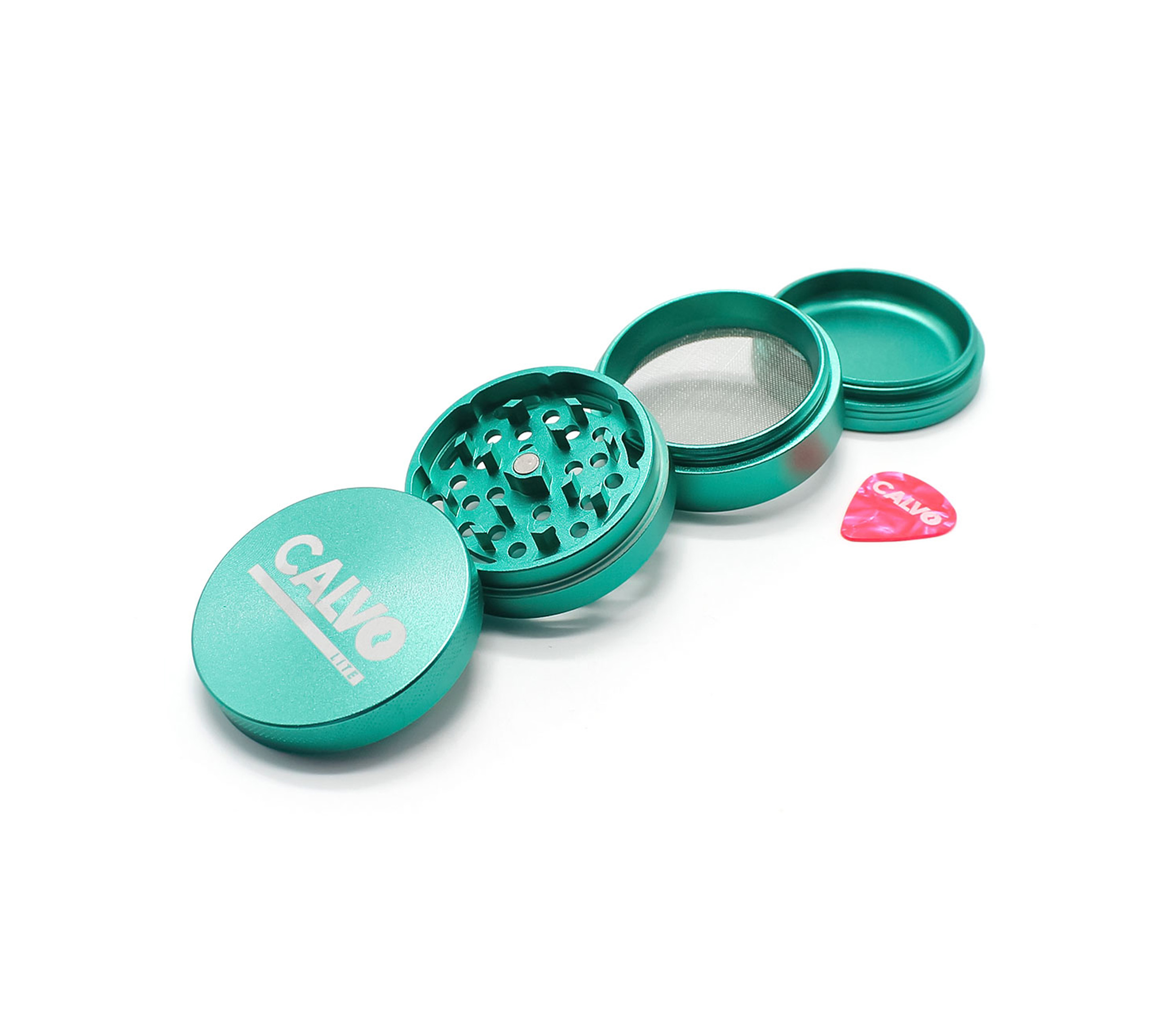 B1 CALVO® Lite Grinder Dark Green (Ø 63 mm / 4-parts)