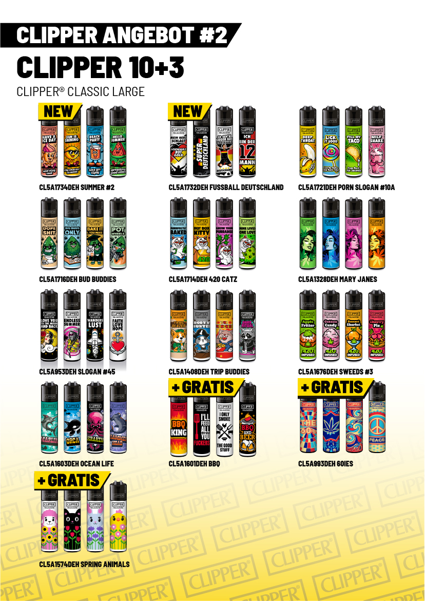 CLIPPER® Angebot #1 - 10 + 3