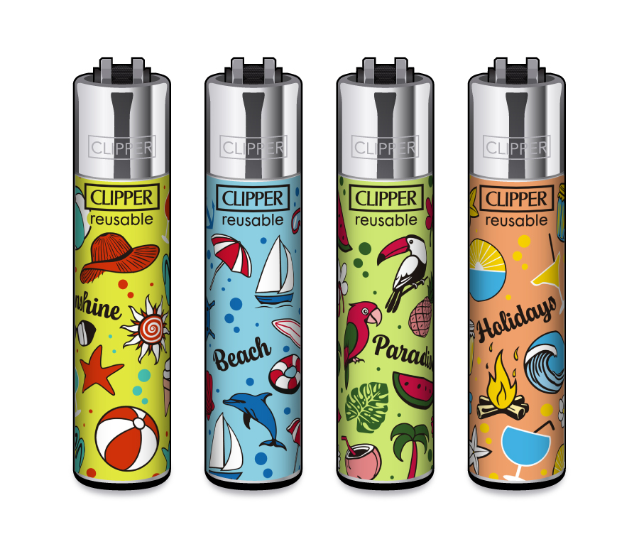 Clipper, wiederverwendbar, Sommer, Urlaub, Motiv