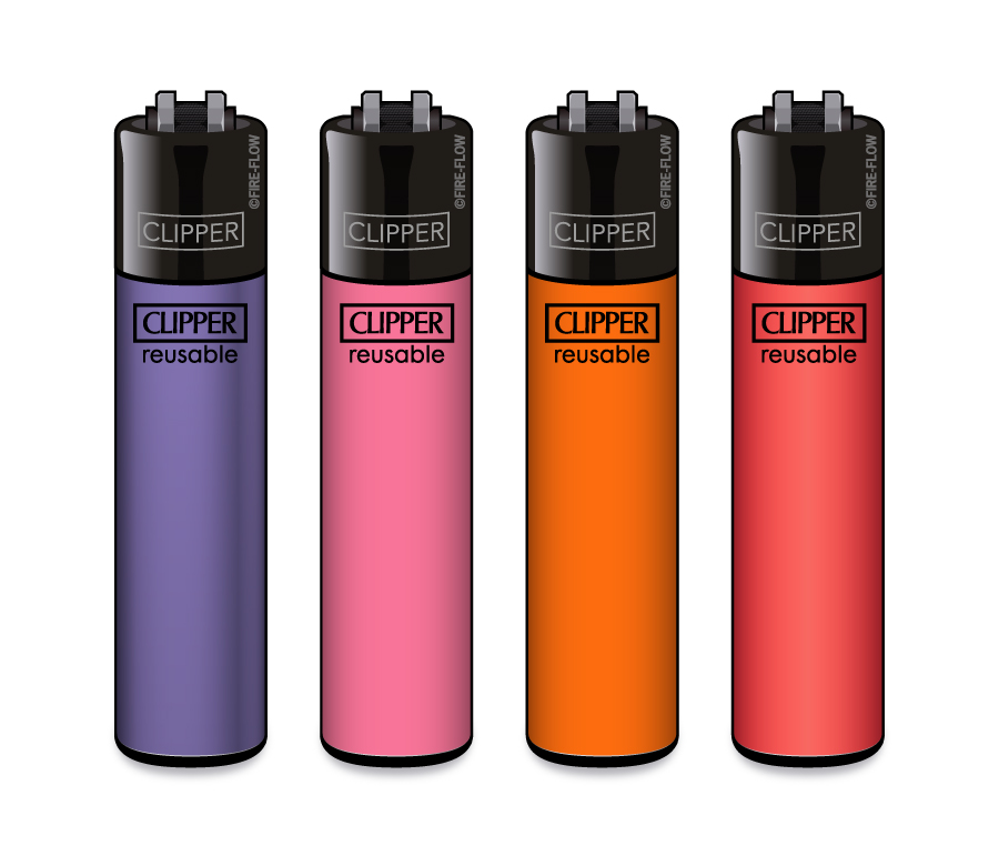 B48 CLIPPER CLASSIC Large Translucent Branded