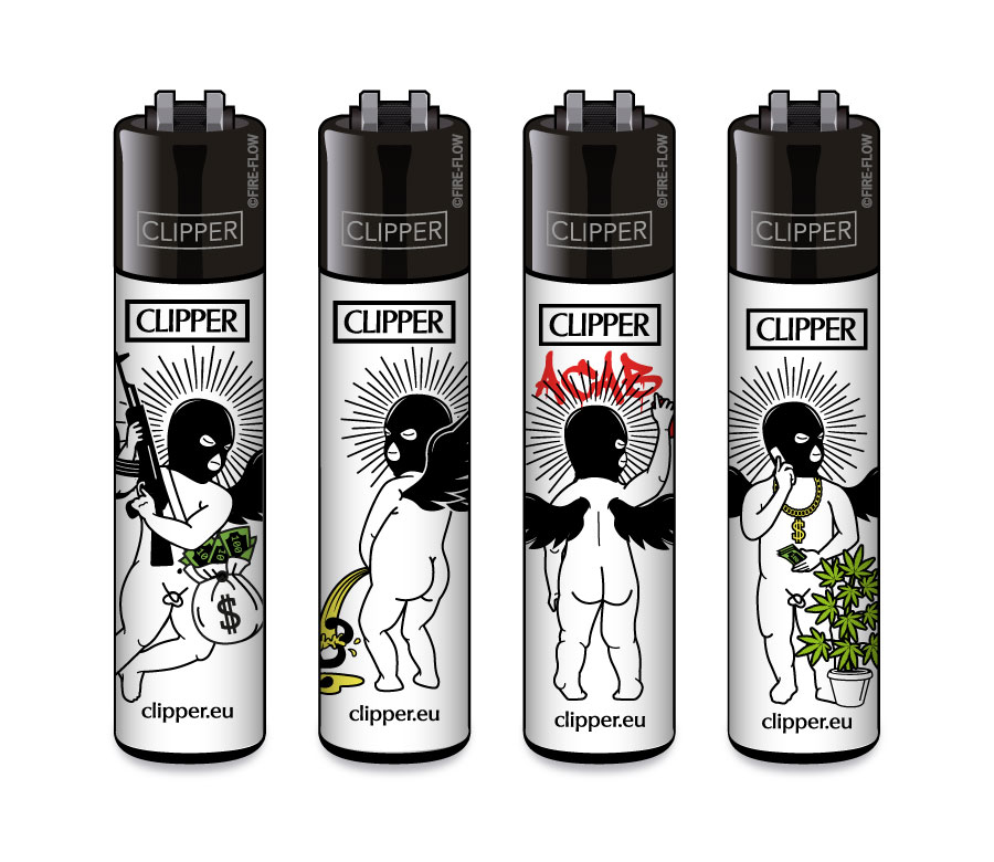 B48 CLIPPER CLASSIC Large Badass Angels