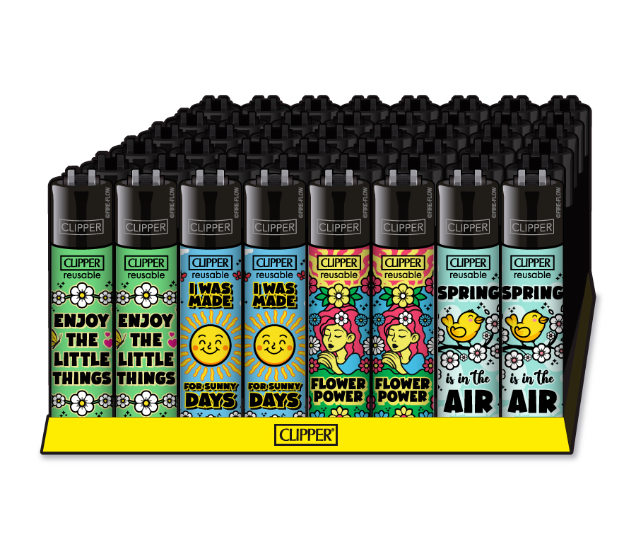 B48 CLIPPER CLASSIC Large Spring Slogan 