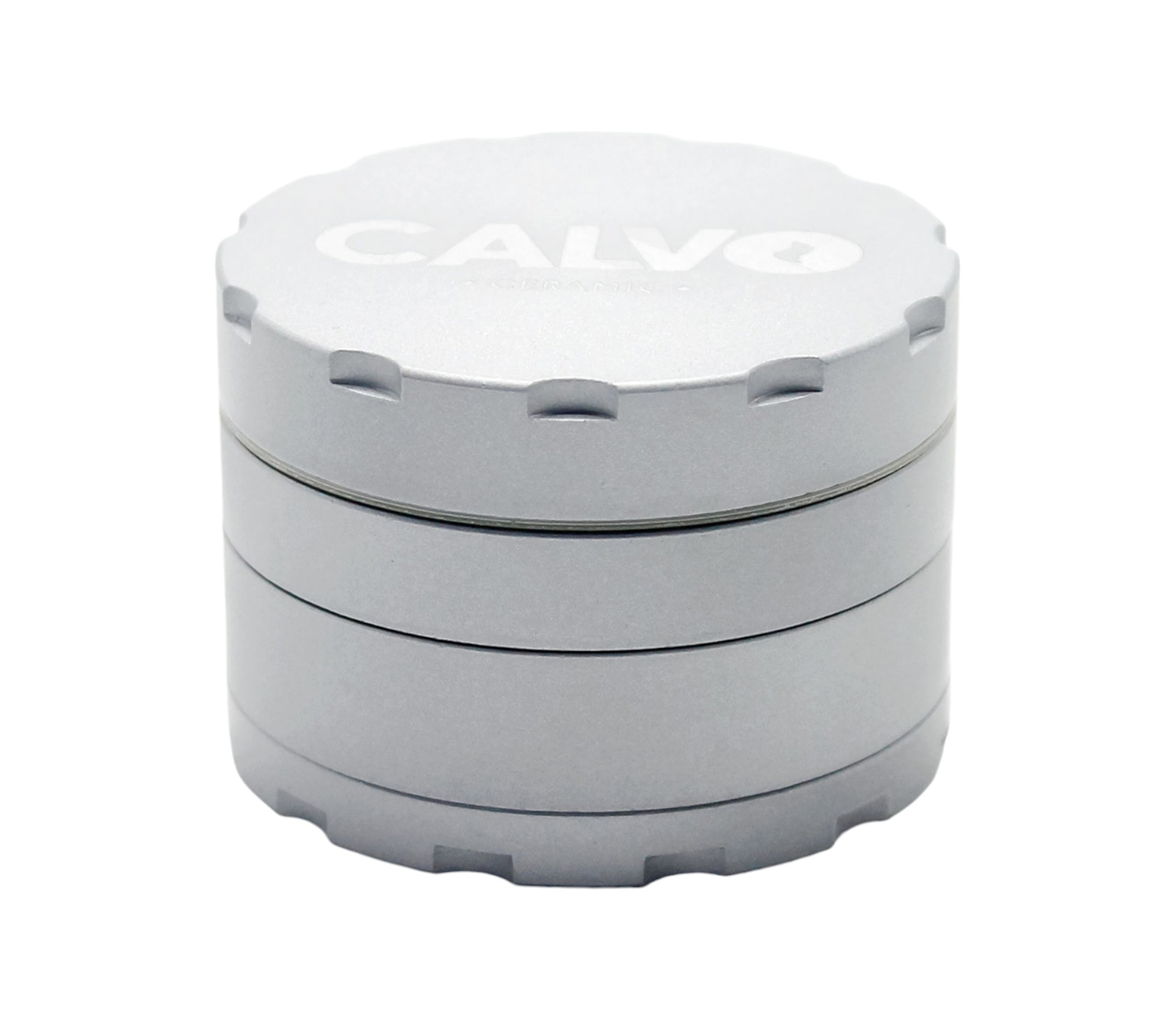 B1 CALVO® Ceramic Grinder Silver (Ø 63 mm / 4-parts)