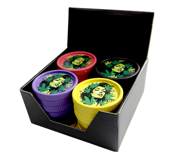 B8 FIRE-FLOW™ FFX Hemp Grinder Mary Jane (⌀55 mm / 2-parts)