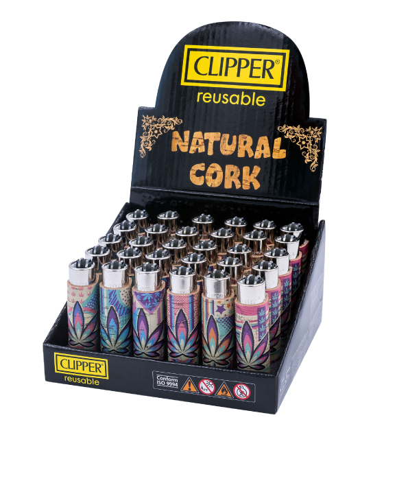B30 CLIPPER COVERS Cork Large Leaves #36