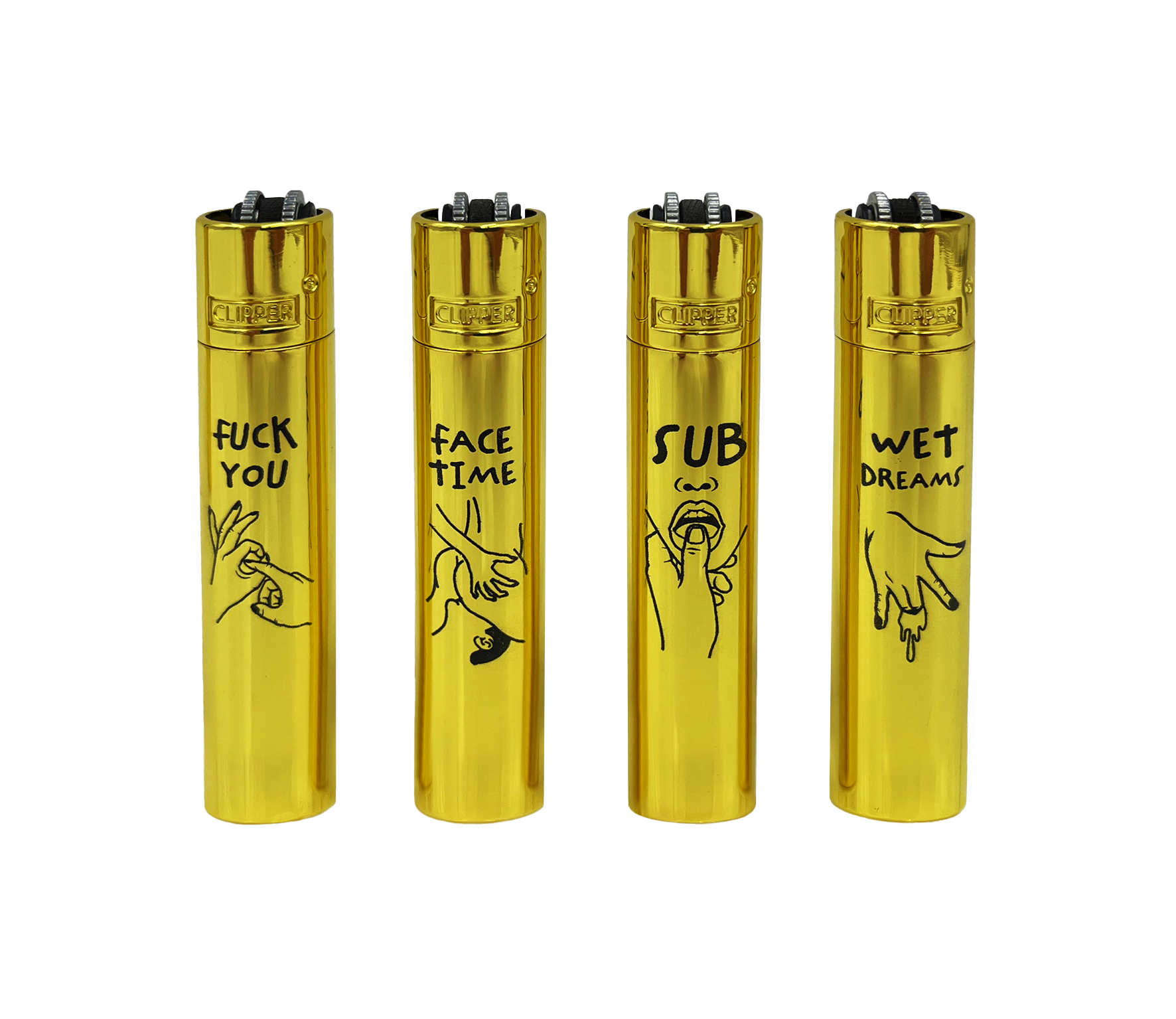 B12 CLIPPER CLASSIC Metal Large FFX Adult #2 shiny